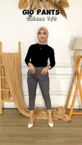 GIO PANTS CELANA 7/9 WANITA TERBARU