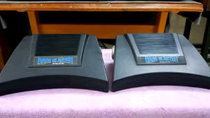 Cặp loa sub hơi tivi JVC rất đẹp zin nguyên bản. Loa bass 14cm trở kháng 4 ohm 40w/cặp cho tiếng bass lực chắc rất hay.
