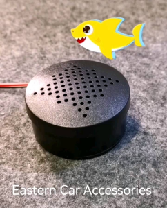 Baby Shark Car Reverse Sound Parking Speaker 12-24V Reverse Warning Alarm Audio JDM Music