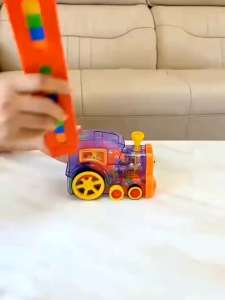 KIDZMANIA - MAINAN KERETA DOMINO TRAIN DOMINO BLOCK TRAIN JUAL KERETA DOΜΙΝΟ (YXY955-1A)