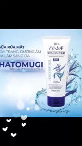 Sữa Rửa Mặt Màu Trắng Hatomugi Làm Trắng Và Se Khít Lỗ Chân Lông Tube 130g Nhật Bản Chiết Xuất Từ Hạt Ý Dĩ