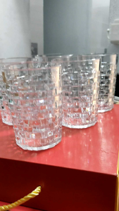 Sét 10 cốc đan meka trong suốt hàng Cao cấp việt nhật