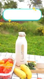 [CHÍNH HÃNG] Máy Xay Sinh Tố Cầm Tay SNAPBEE PJ400 - Xay Được Đá Viên Sạc Pin Type-C - Dung Tích 400ML