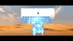 AC INVERTER 1/2 PK SHARP/AC SHARP 1/2PK INVERTER AH-X6BEY NEW SERIES