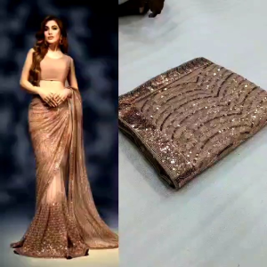 [PRE-ORDER] Bollywood Style Sequence Work Saree  ( Delivery 15 Days )
