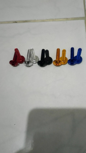 promo baut visor probolt warna warni import m5x25 model bintik kunci L universal
