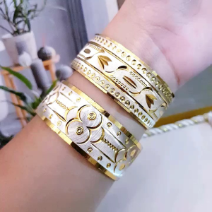 Xuping Gelang Keroncong Dubai India Warna Kombinasi 725aaa