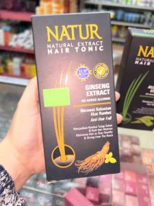 Natur Hair Tonic Ginseng Aloevera - 90 ml