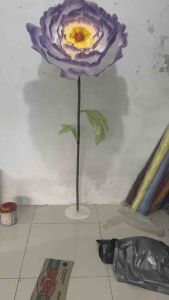 standing bunga giant flower motif bunga Peony dekorasi pelaminan / giant flower photogrgraphi / bunga hias