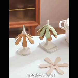 Heat Resistant Foldable Table Mat Sets Round/Square Base Table Mat Anti Slip Coaster Set Pot Holder Cup Coaster Gift