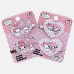 Sanrio กิ้บมายเม&เปียโน รวมงานแฟชั่นน่ารักๆ คอลใหม่มาให้ งานจริงสวยตาแตก แพ็ค 2 ชิ้น สินค้าพร้อมส่งในไทย