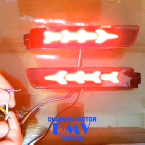 Reflektor Lampu LED COB Bemper Belakang Nissan New grand Livina 2013 2014 2015 2016 2017 2018