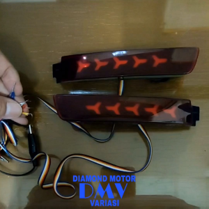 Reflektor Lampu LED COB Bemper Belakang Nissan Juke 2010 2011 2012 2013 2014