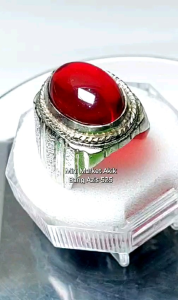 Batu cincin merah delima merah meronah merah siam real pick