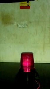 Lampu Rotator Toples Pink 1x dan 2x Kedip Bisa 12V & 24V