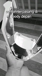 motopad27 garnish tameng lampu depan honda PCX 160 2025