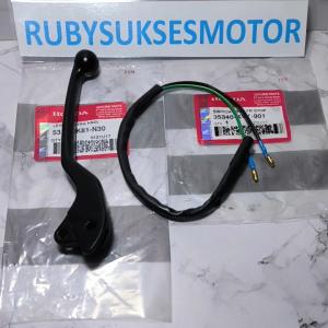 Black Handle Handel Rem Kiri Plus Switch Rem Kiri Beat Street, Scoopy & Vario 150