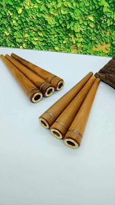 Once pipa cangklong kayu kalimosodo model kerucut 9cm D11
