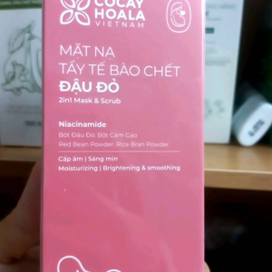 Mặt Nạ Tẩy Tế Bào Chết Đậu Đỏ Cỏ Cây Hoa Lá 150g – Dưỡng Ẩm Sáng Da Mịn Màng
