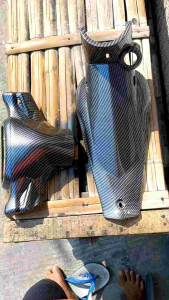 Batok Belakang & Leghsild Kontak Vega R New Karbon