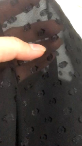 vải voan chấm bi nổi _( khổ 1m5) mỏng nhẹ mềm rũ may đầm váy áo thiết kế vv