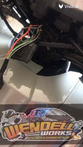 Switchless hazzard module for click v2 v3 150 Note!!!! Bawal po sa naka RGB tail light need nio mag palit ng 2 pin flasher relay