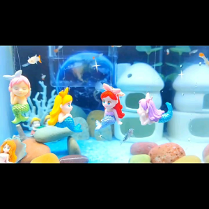 Hiasan Aquarium Putri Duyung ornamen Mermaid