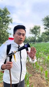 Súng Xịt Loa Kèn Đen Súng Phun Thuốc Áp Lực Mặt Sứ Cao Cấp Tưới Cây Phun Thuốc Sâu Loại 1 Phun Xa Phun Cao