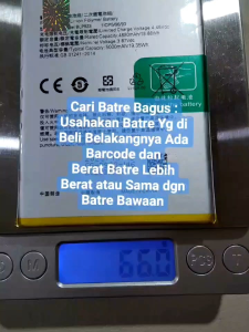 Baterai Oppo A57 2022 4G & A77 5G & A77s & A97 5G: Mengenal Baterai Original
