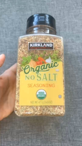 Kirkland USDA Organic Seasoning(Blending of an organic spices mixed veggies & herb) No Salt at all 411g