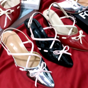 Frande Wn 16 Sepatu Wanita Heels Mules 5cm