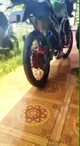 KNALPOT CREAMPIE BLUEMOON NINJA 150 R RR SS FUL STAINLES ANTI KARAT SUARA GARING