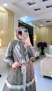 almirapremium Kamila set hijab by arsyakayla | gamis set jilbab segi empat | gamis premium