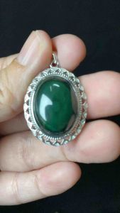 (Real Unit) Malachite Big Water Drop Pendant  纯天然孔雀石-大水滴吊坠 [S/n: 3160324-28]]