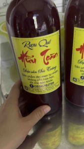 Combo 2 chai rượu nếp than nguyên chất rượu nếp than nhà làm rượu nếp Cẩm