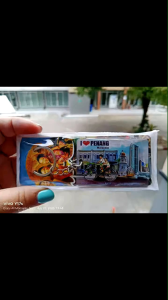 Set 1🇲🇾ขาย พวงกุญแจPenang import จาก Malaysia 🇲🇾รัล บินหิ้วมาเองนะคะ