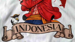 Tshirt Kaos INDONESIA ONE PIECE Dirgahayu indonesia 80th 100% Catton / kaos indonesia 80th terbaru 2025 terbaru termurah
