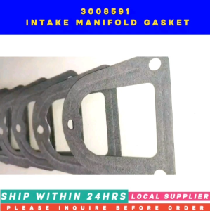3008591 INTAKE MANIFOLD GASKET 3038906 [3PCS/PACK] [MUST INQUIRE 1ST PRE-ORDER ONLY!!! LOCAL SUPPLIER WARRANTY] FOR CUMMINS ENGINE PART SHANTUI BULLDOZER