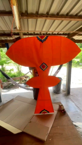 ว่าวสองห้องธนูหวาย120 ซม