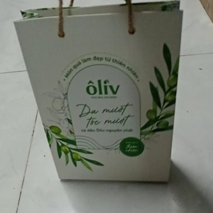 Túi giấy đựng quà tặng ôliu