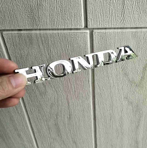 Emblem Tulisan Huruf Stiker Logo Lambang Honda Semua Mobil Honda Krome