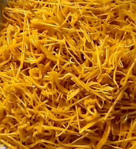 Remukan Kerupuk mie mentah Mie uwur 1kg