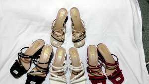 sepatu sandal pesta wanita kondangan hellS kp-07#sandal hak mewah elegant#Realpict100%#COD