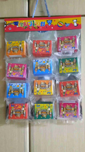 (พร้อมส่ง) กระเทียมเม็ด กระเทียมปาพื้น มีเสียงแป๊ะ เล่นสนุก เสียงดัง  กระต่ายร่าเริง Super (รุ่นไฉไล) ลอยกระทง เฉลิมฉลอง 1กล่อง25เม็ด