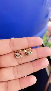 Anting Xuping Hello Kitty Super Mewah Simple Gold CXA68