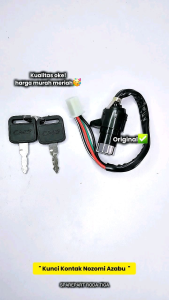 kunci kontak motor nozomi azzabu (GS 09B) sparepart roda tiga