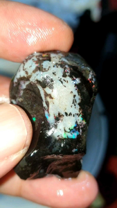 Desain Opal Sempurna: Mengenal Opal Hitam Kasar Jumbo Jarong