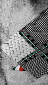 Kerudung Hijab Segi Empat Palestina Jumbo 130x130 Voal Sublime Premium