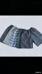 Quần short nam họa tiết caro nhiều màu sắc chất liệu mềm mại thiết kế thoải mái phù hợp cho việc mặc ở nhà hoặc đi chơi.