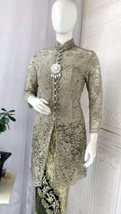 atasan kebaya pesta kebaya wisuda kebaya brukat kebaya ibu hajat kebaya brukat full payet free longtordi